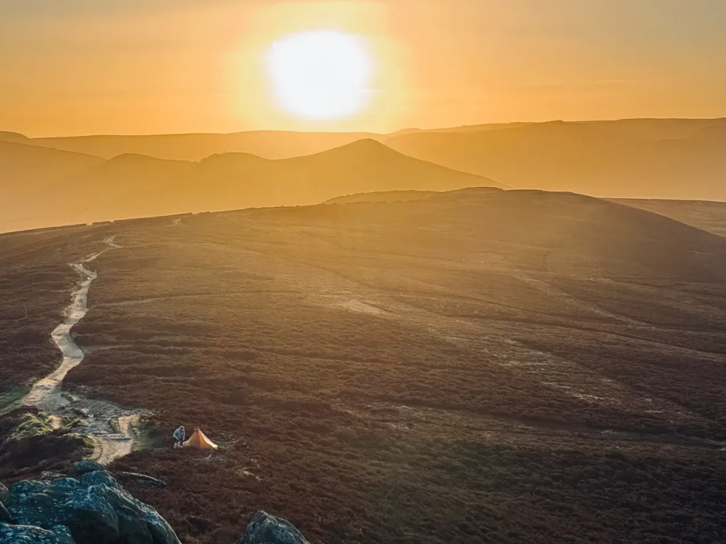 Sunsets in the Peak District