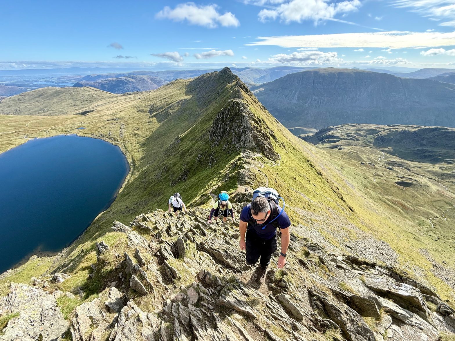 Helvellyn via Striding Edge